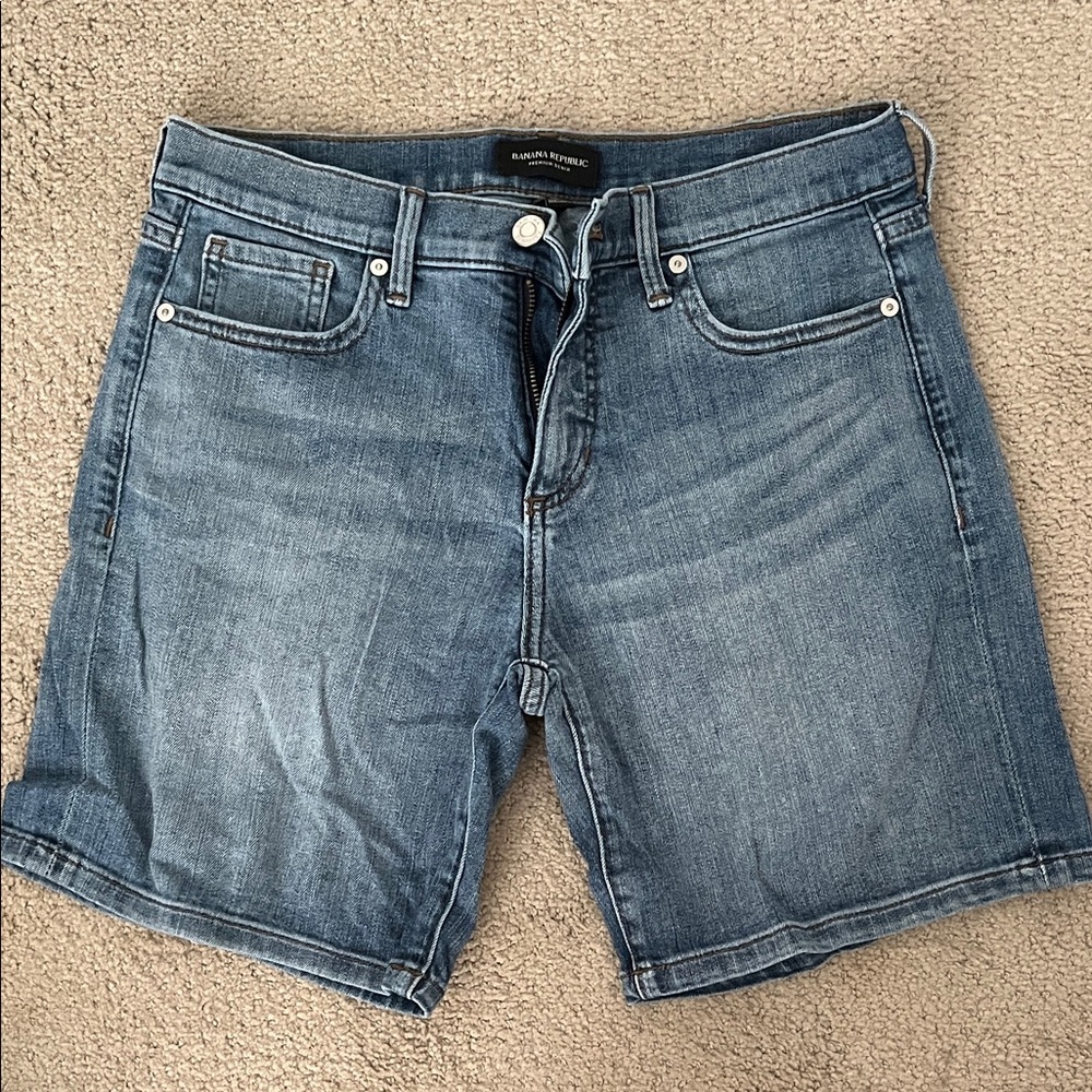 Banana Republic Women's Blue Jean Shorts